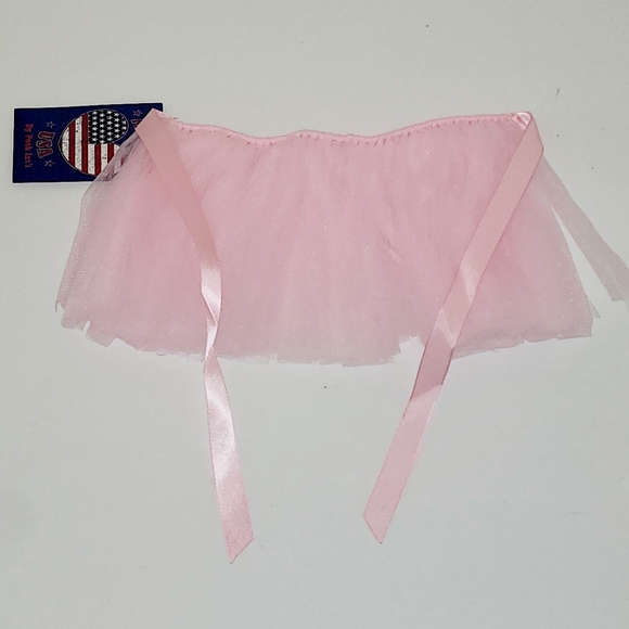NEW PawPatu Tie-on Dog / Cat Tutu Made in the USA - Pink - S Small Waist 8 - 11" - Picture 3 of 6